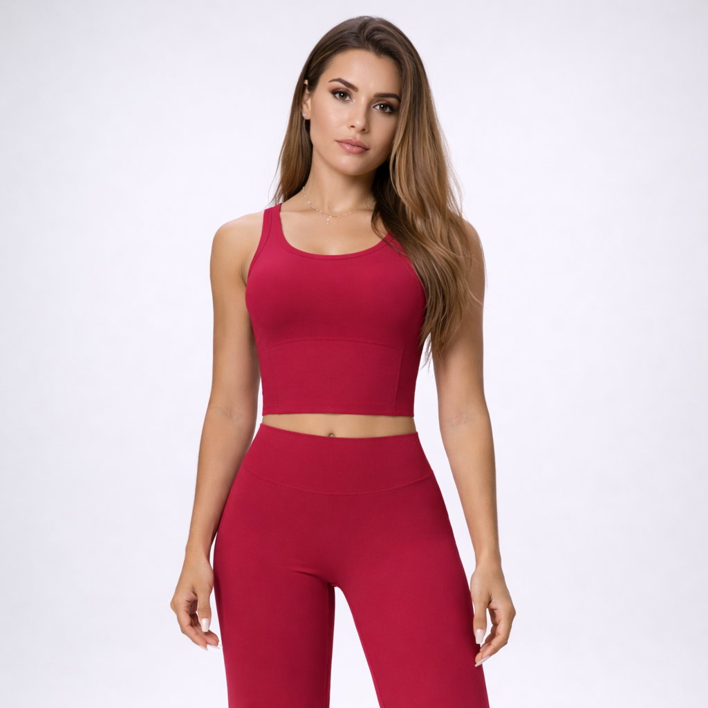 Top Compresivo Rojo