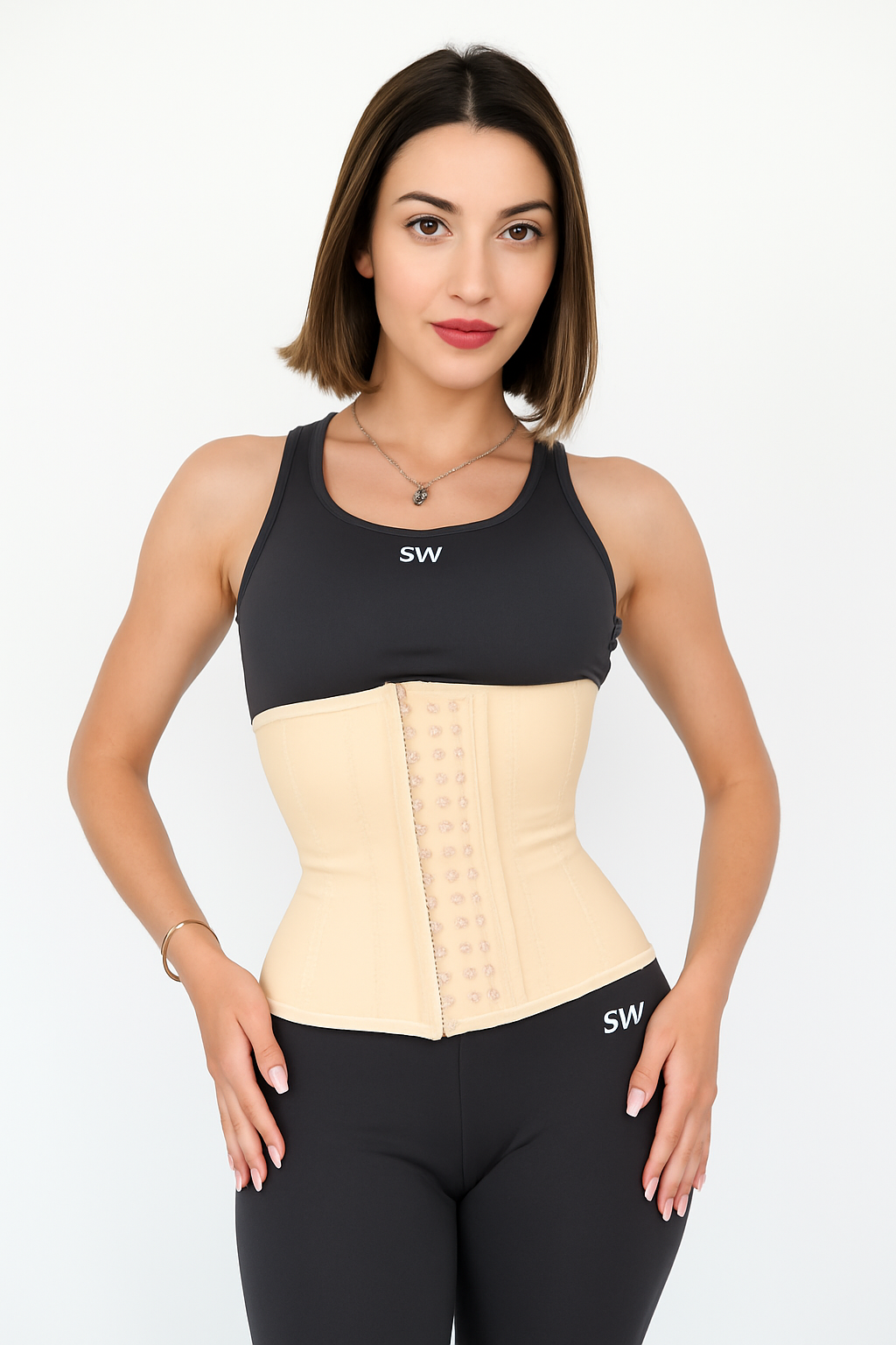 Faja Moldeadora de Cintura Beige