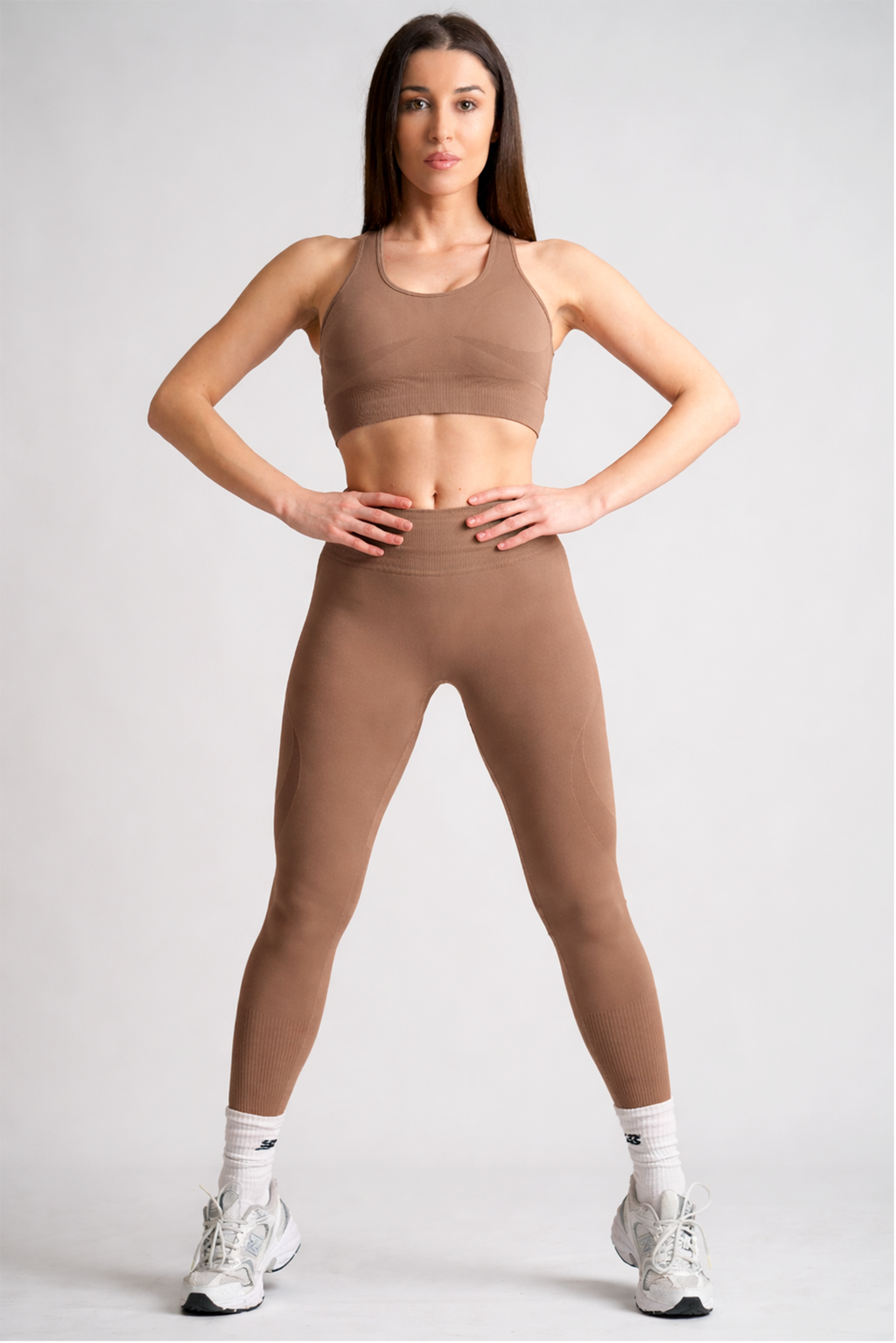 Set Seamless 2 piezas marron