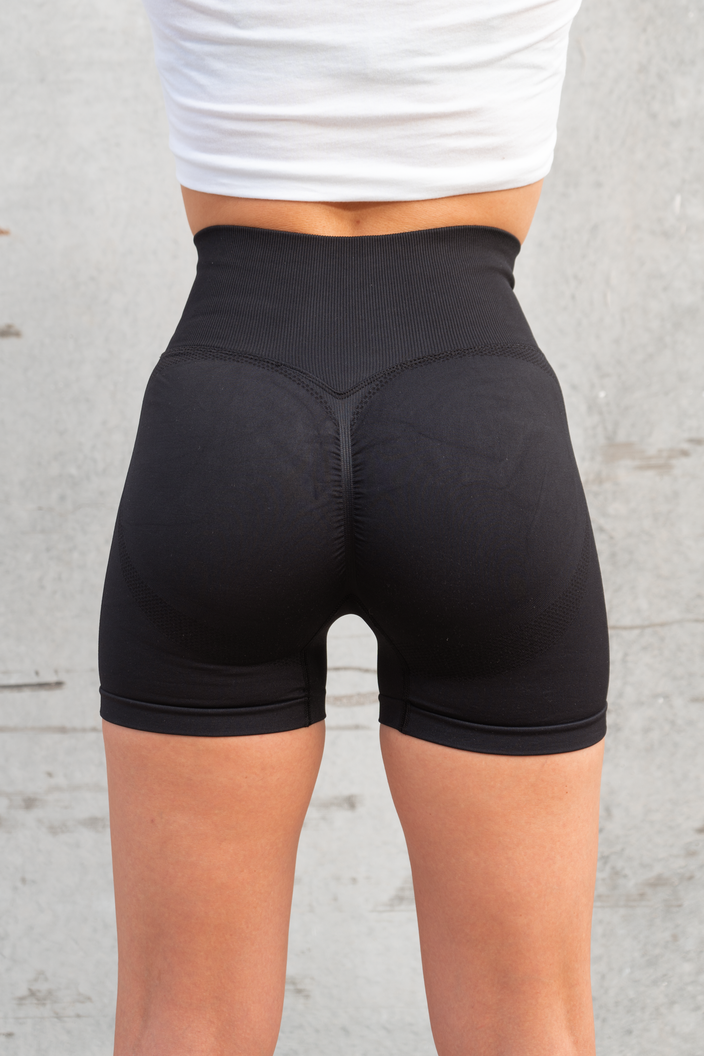 Legging Corto Push Up Negro