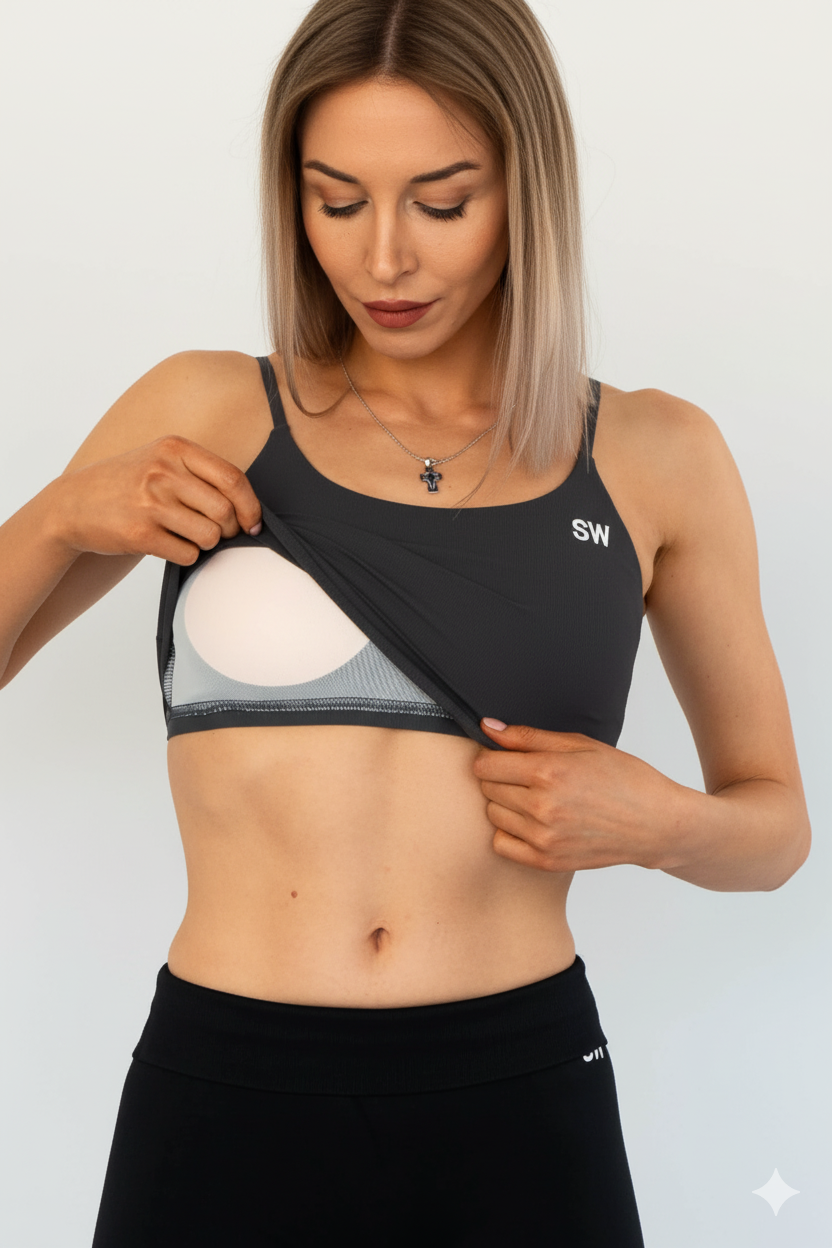 Top SWBODY Gris Oscuro