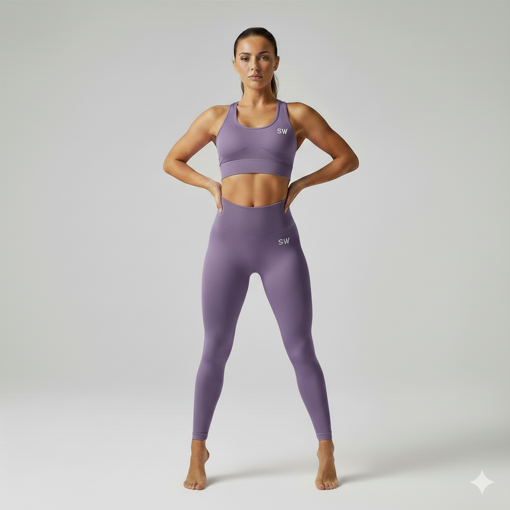 Set Seamless 2 piezas azul