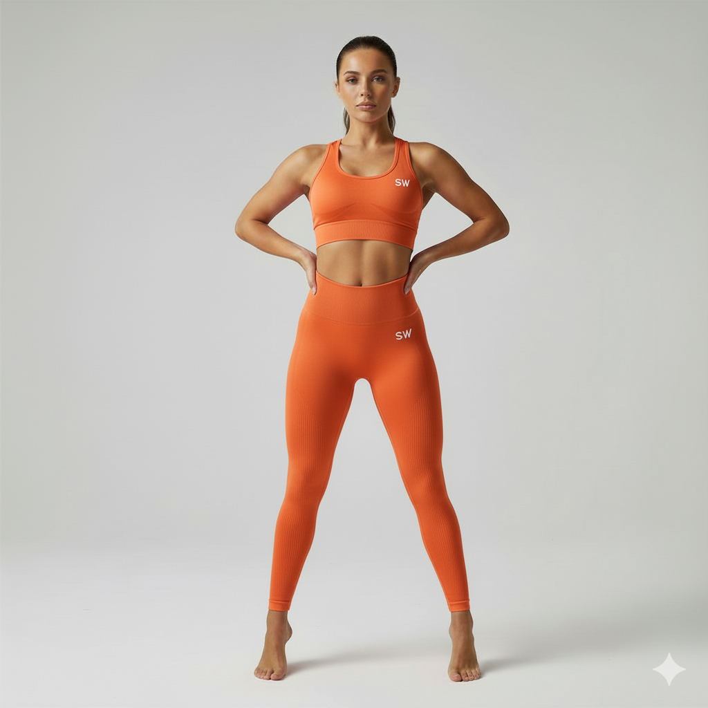 Set Seamless 2 piezas azul