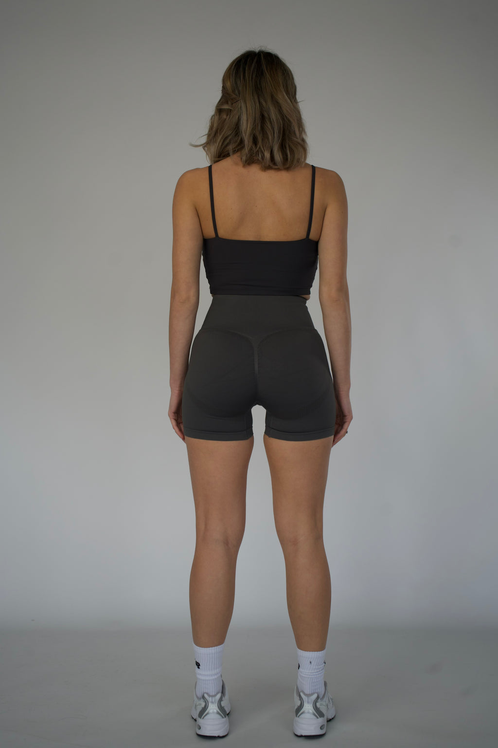 Legging corto Push Up Gris