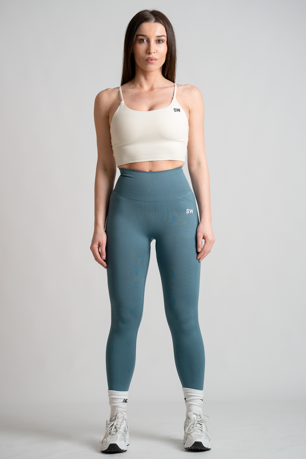 Legging Compresivo Push Up (Azul claro)