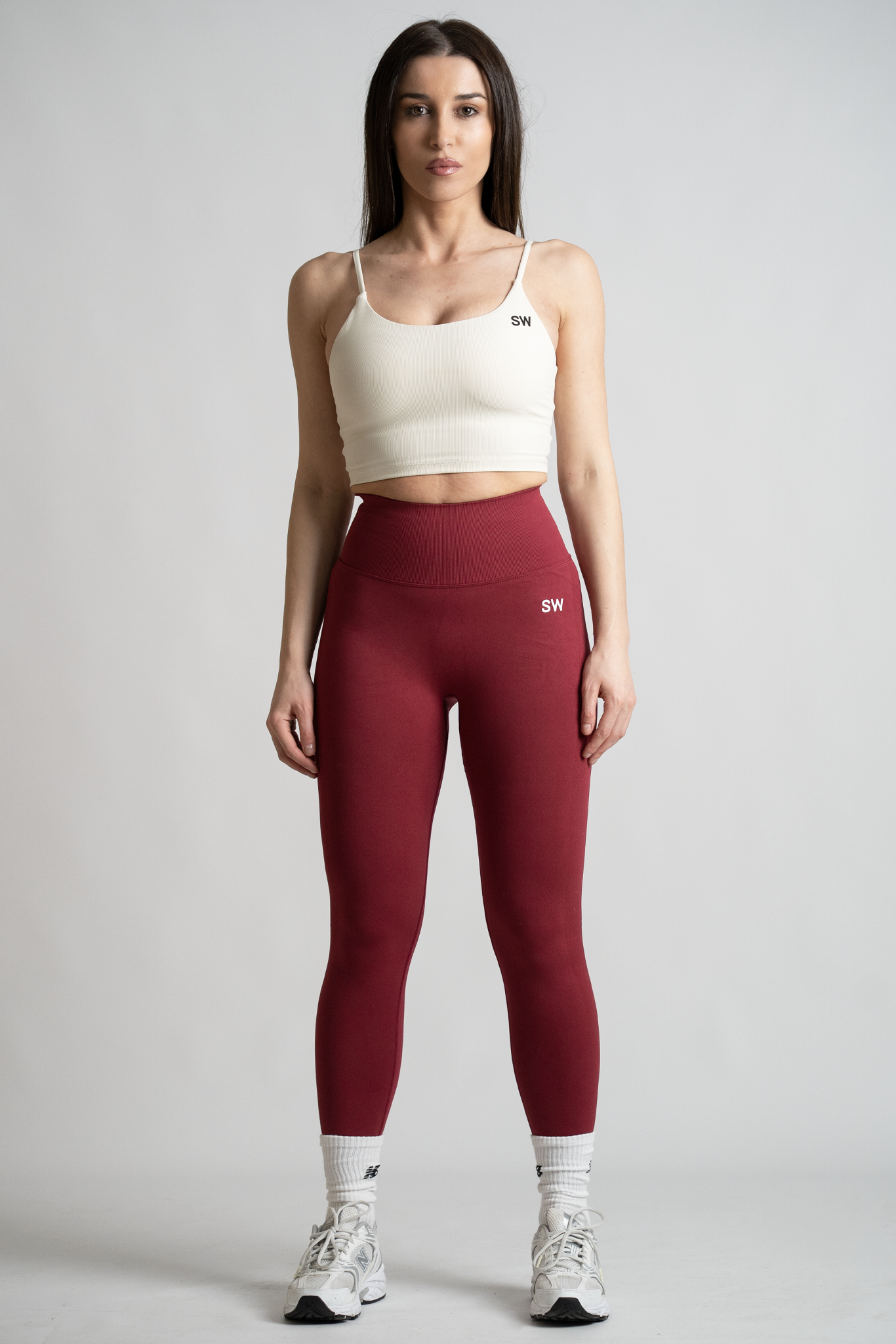 Legging Compresivo Push Up (Granate)