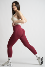 Legging Compresivo Push Up (Granate)