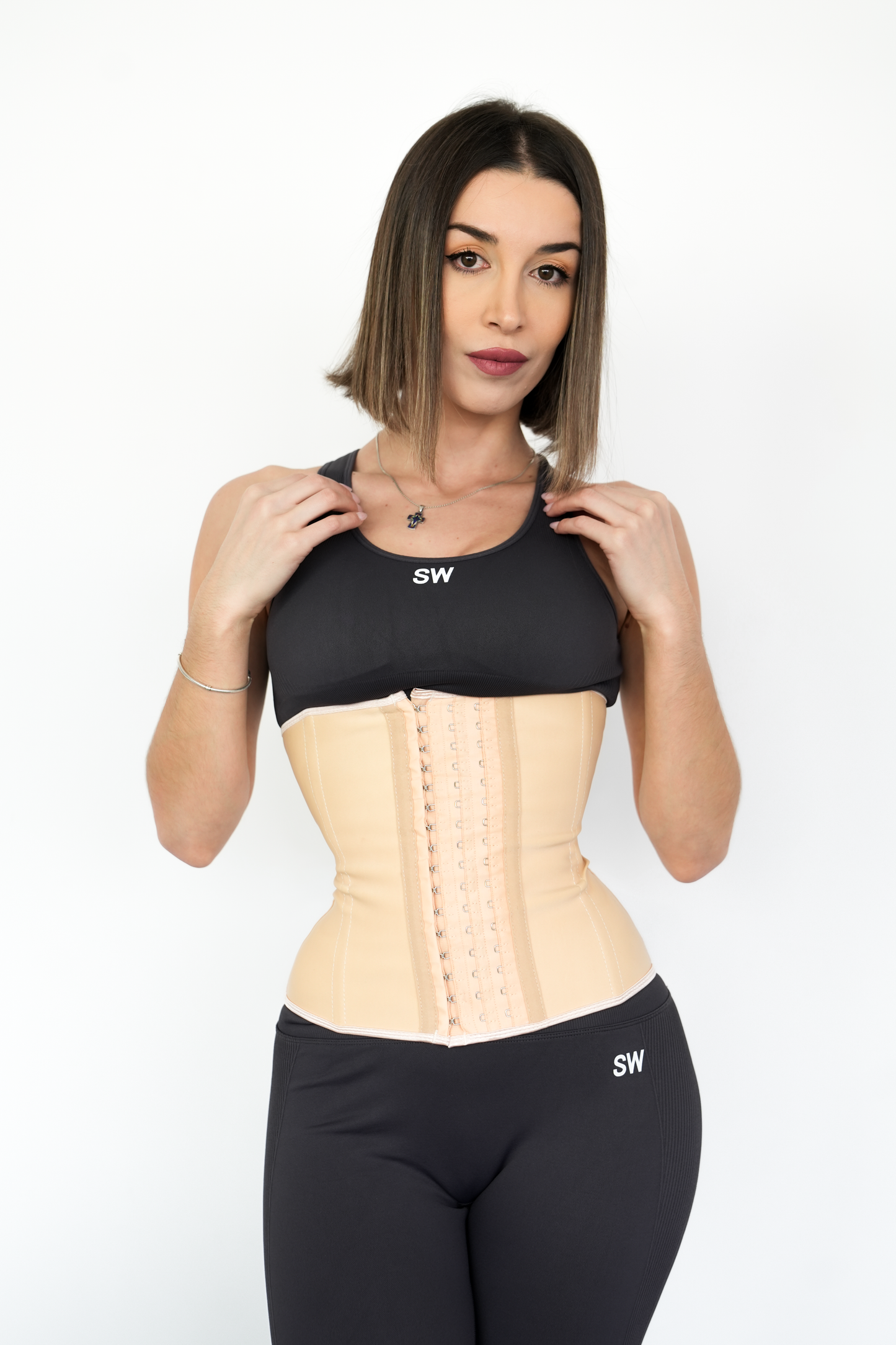 Faja Moldeadora de Cintura Beige